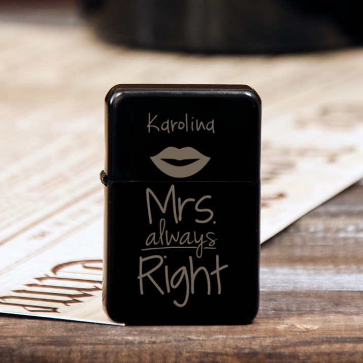 Mrs Right - Zapalniczka z grawerem